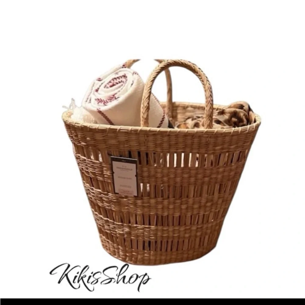 Novelty Tote Basket with Handles-Threshold designed with Studio McGee